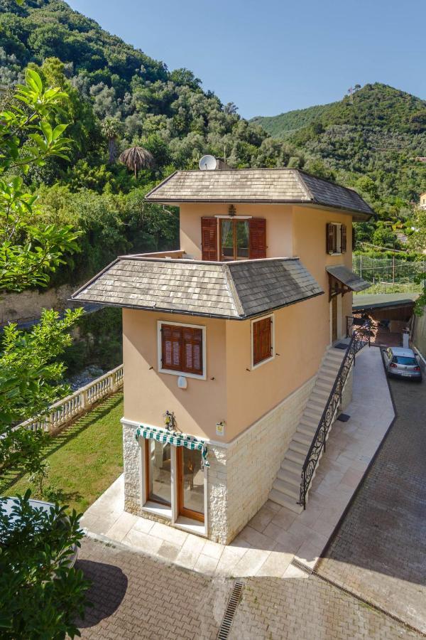 A Casa Di Mila - Appartamento Con Piscina Sori Exterior foto