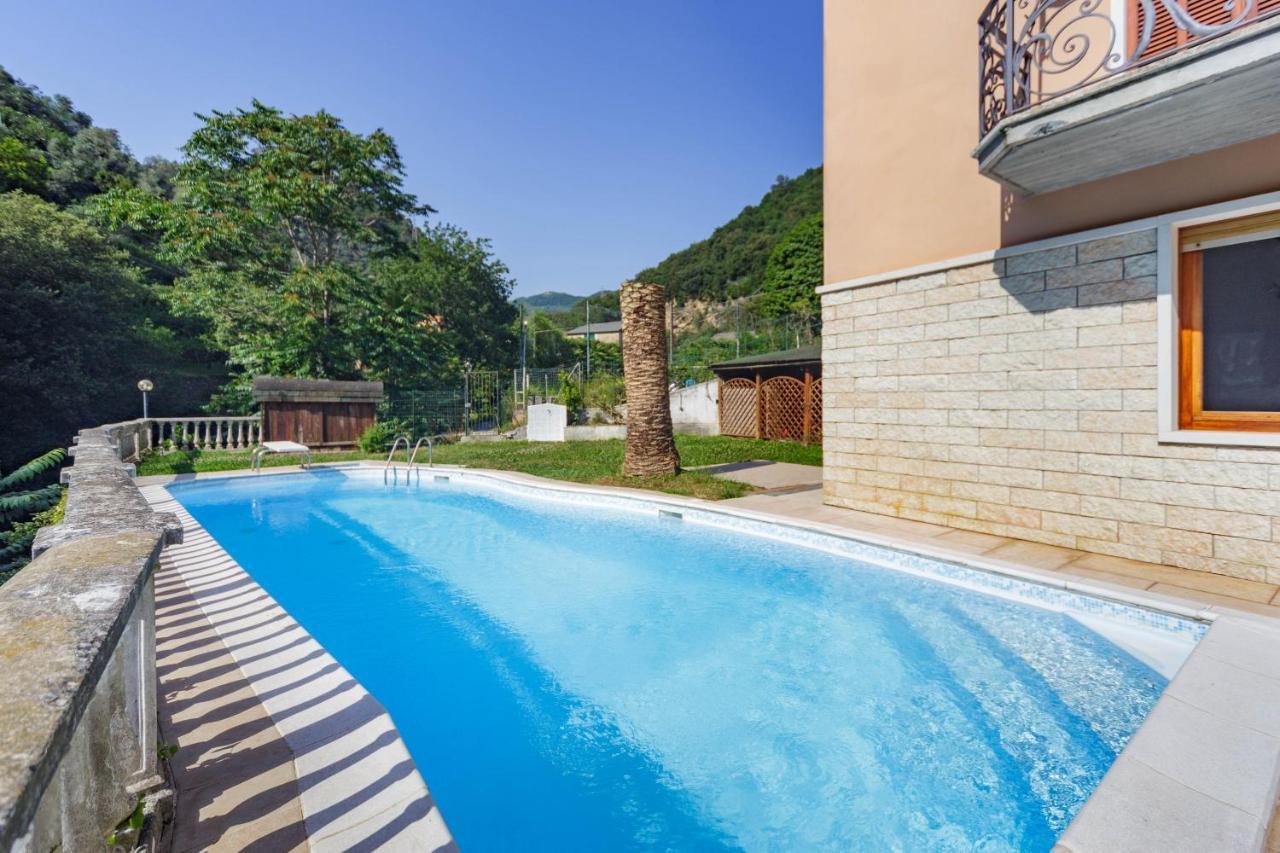 A Casa Di Mila - Appartamento Con Piscina Sori Exterior foto